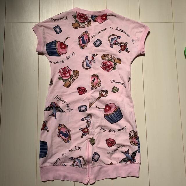 MONNALISA(モナリザ)のモナリザ　ワンピース キッズ/ベビー/マタニティのキッズ服女の子用(90cm~)(ワンピース)の商品写真