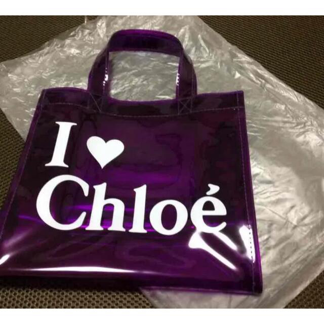 Chloe(クロエ)のChloe・ビニールバック レディースのバッグ(トートバッグ)の商品写真