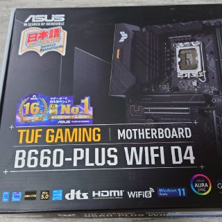 エイスース(ASUS)のASUS B660 PLUS WIFI D4(PCパーツ)