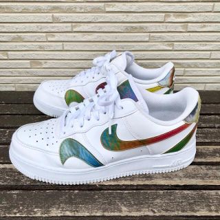 ナイキ(NIKE)のレア NIKE AIR FORCE ナイキ エア フォース マルチカラー(スニーカー)