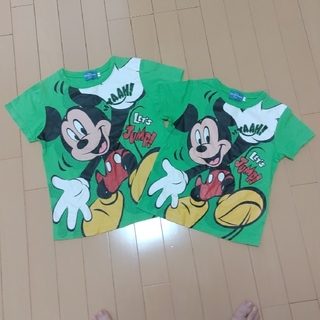 ディズニー(Disney)のミッキーTシャツ セット　130cm 110cm(Tシャツ/カットソー)