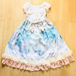 ベイビーザスターズシャインブライト(BABY,THE STARS SHINE BRIGHT)のBABY♡天使のセラピーJSK♡新品未使用(ロングワンピース/マキシワンピース)