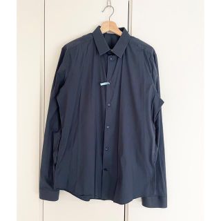 バレンシアガ(Balenciaga)のバレンシアガ　ネイビー　紺　シャツ(シャツ)