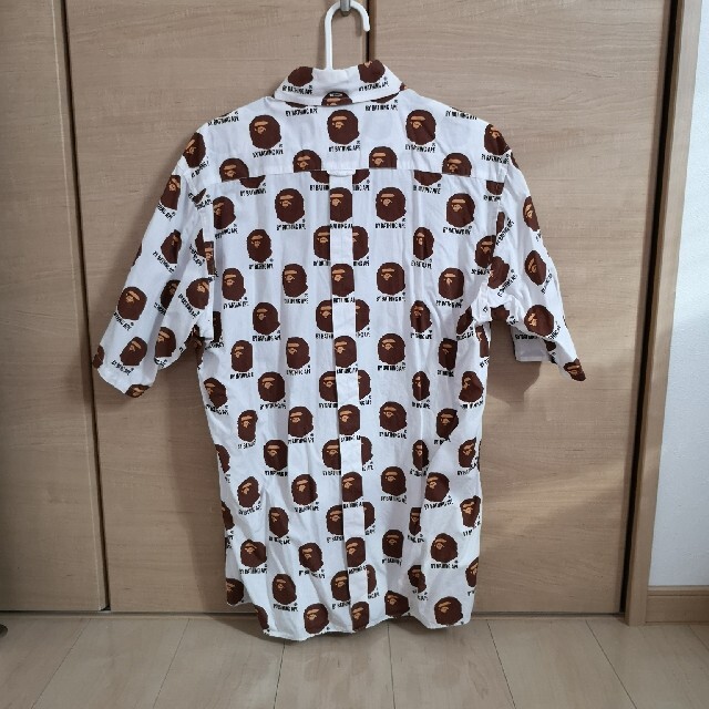 A BATHING APE 猿顔 柄シャツ Lサイズ 半袖 エイプ - www.jeanneret ...