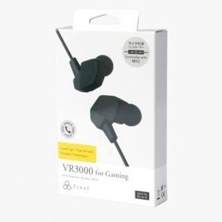 新品同様】final VR3000 for Gaming FIVR3DPLMBの通販 by テイラーの ...