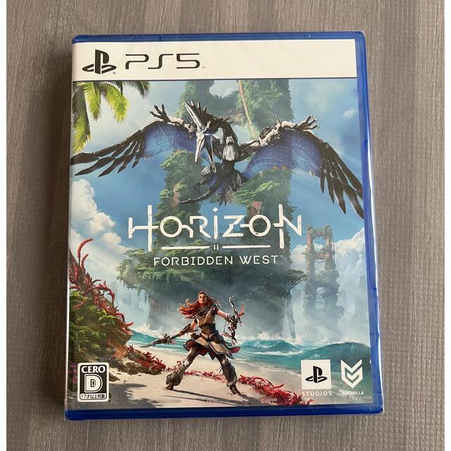 PlayStation(プレイステーション)のHorizon Forbidden West PS5 ホライゾン エンタメ/ホビーのゲームソフト/ゲーム機本体(家庭用ゲームソフト)の商品写真