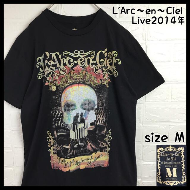 L'Arc〜en〜Ciel ラルク アン シエル 2014年 Tシャツ 古着 メンズのトップス(Tシャツ/カットソー(半袖/袖なし))の商品写真