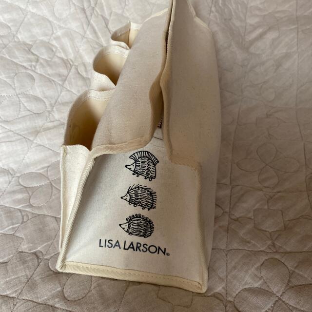 Lisa Larson(リサラーソン)のリサ・ラーソン　ティッシュボックス　キャンバス地 インテリア/住まい/日用品のインテリア小物(ティッシュボックス)の商品写真