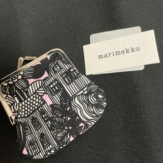 マリメッコ(marimekko)の未使用品　marimekko がまぐち小銭入れ(コインケース)