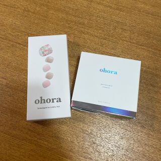 ohora ペディキュア　リムーバーセット(ネイル用品)