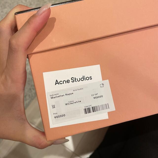 Acne Studios(アクネストゥディオズ)のAcnestudios テクニカルスニーカー Manhattan ホワイト 35 レディースの靴/シューズ(スニーカー)の商品写真