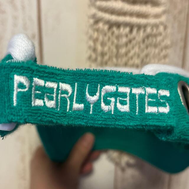 PEARLY GATES(パーリーゲイツ)のパーリーゲイツ♡PEARLY GATES サンバイザー スポーツ/アウトドアのゴルフ(その他)の商品写真