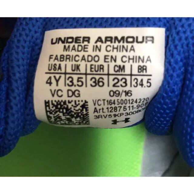 UNDER ARMOUR(アンダーアーマー)の即購入OK【美品】アンダーアーマー UNDERARMOR スニーカー メンズの靴/シューズ(スニーカー)の商品写真