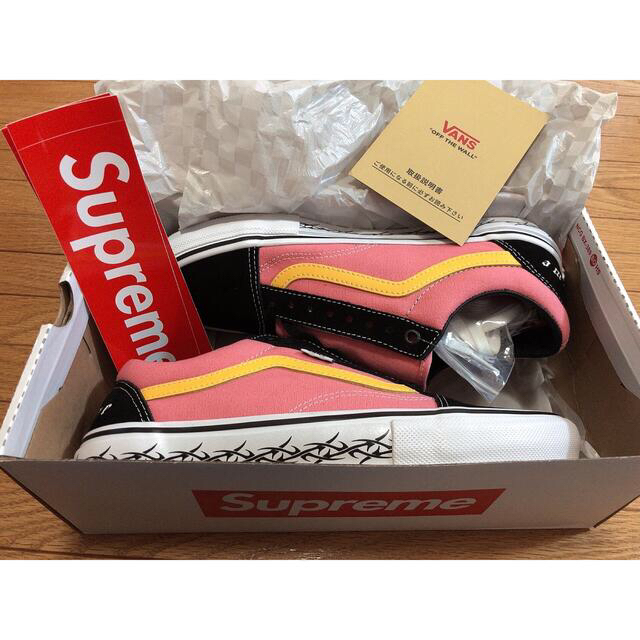 Supreme 21fw Vansコラボ オールドスクール28cm新品定価以下