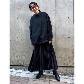 ユニクロ(UNIQLO)のUNIQLO theory ユニクロ プリーツラップスカート(ロングスカート)