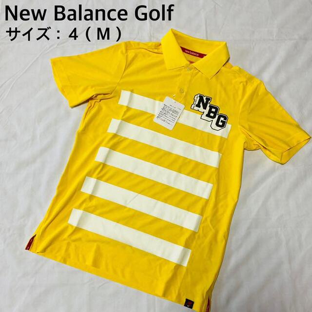 【新品、未使用】ニューバランスゴルフ ポロシャツ メンズ サイズ：4（M）の通販 by SeLeCT shop｜ラクマ