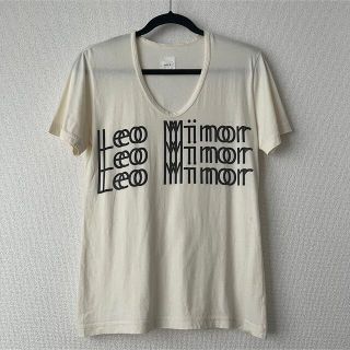 ALEX.B - ◉ALEX B タイポグラフィTシャツ　Uネックフロントロゴプリント