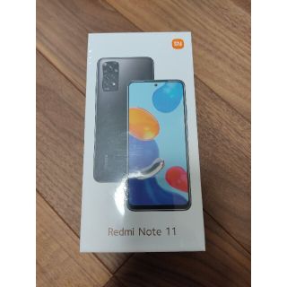 【新品未開封】Redomi Note11 SIMフリー（トワイライトブルー）(スマートフォン本体)