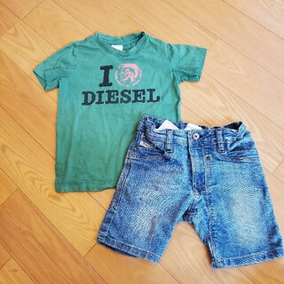 ディーゼル(DIESEL)のディーゼル　Tシャツ　半ズボン　サイズ3　100㎝　セット(Tシャツ/カットソー)