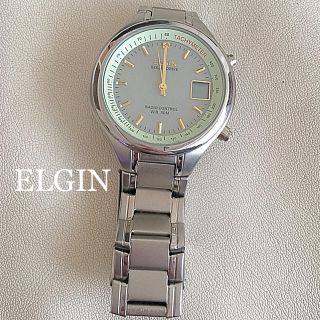 エルジン(ELGIN)の早い者勝ち！ ELGIN 時計 radio controlled(腕時計)