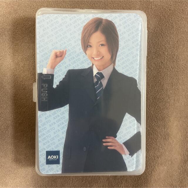 上戸彩✖️AOKI 非売品 トランプ　ケース付き エンタメ/ホビーのタレントグッズ(女性タレント)の商品写真