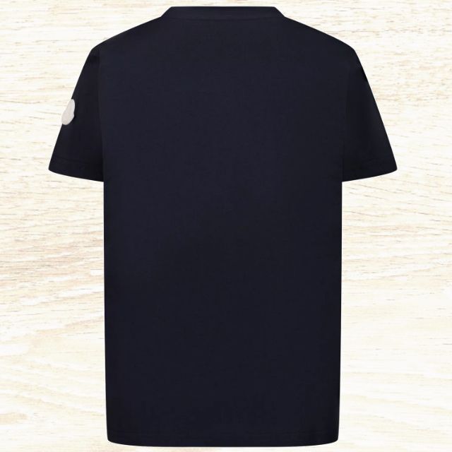 MONCLER(モンクレール)の●新品/正規品● MONCLER All Over ロゴ シリコン袖ロゴ T メンズのトップス(Tシャツ/カットソー(半袖/袖なし))の商品写真