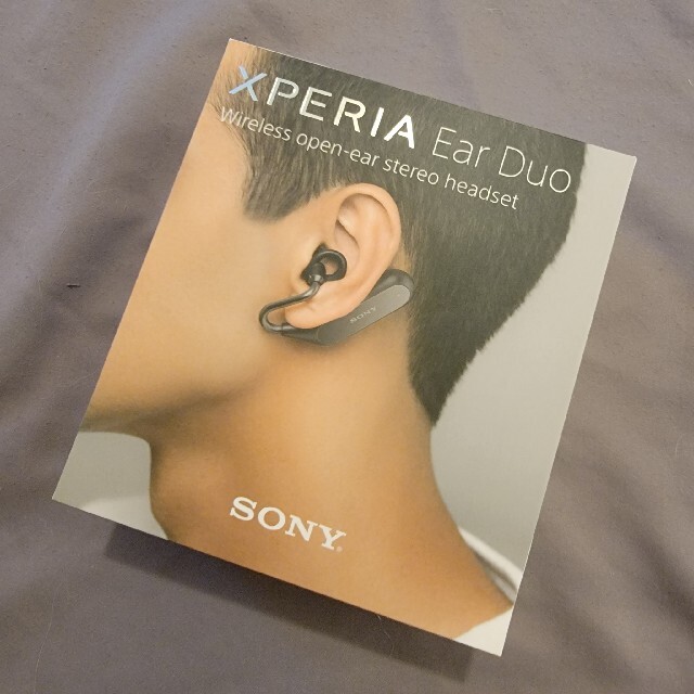 品多く SONY - SONY Xperia Ear Duo XEA20 耳をふさがないイヤホン ヘッドフォン+イヤフォン