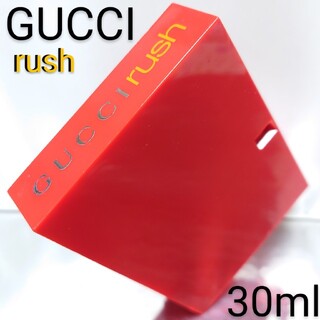 グッチ(Gucci)の【総重量126g】グッチ ラッシュ rush オードトワレ 30ml(香水(女性用))
