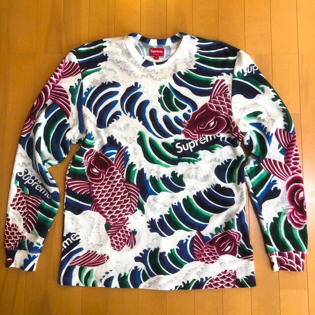 Supreme Waves L/S Top 2020ss【S】Tシャツ/カットソー(七分/長袖)