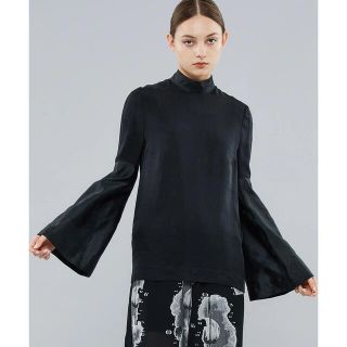 アクネストゥディオズ(Acne Studios)のlautashi ワントーン　ジャガード　tops(カットソー(長袖/七分))