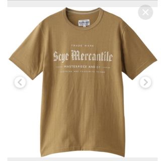 サイ(Scye)の【新品未使用】Scye Mercantile Tシャツ(Tシャツ/カットソー(半袖/袖なし))