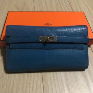 エルメス ケリー 財布(レディース)(ブルー・ネイビー/青色系)の通販 ...