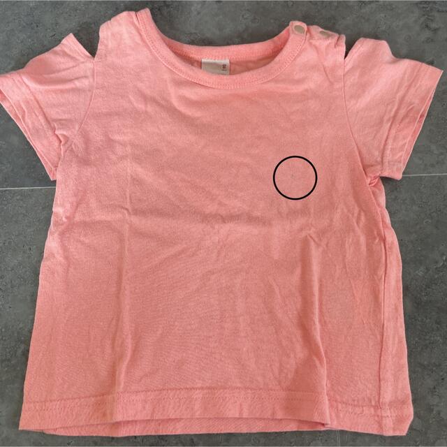 petit main(プティマイン)のpetit main 90cm 半袖 キッズ/ベビー/マタニティのキッズ服女の子用(90cm~)(Tシャツ/カットソー)の商品写真