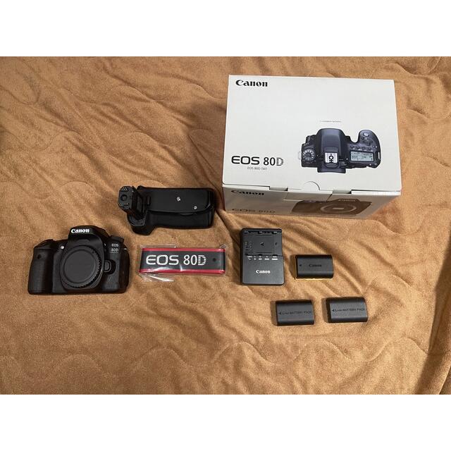 【美品】EOS 80D ボディ