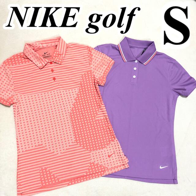 NIKE(ナイキ)のS ナイキゴルフ　半袖ポロシャツ　夏用ウェア　レディース　ゴルフシャツ　半袖 スポーツ/アウトドアのゴルフ(ウエア)の商品写真