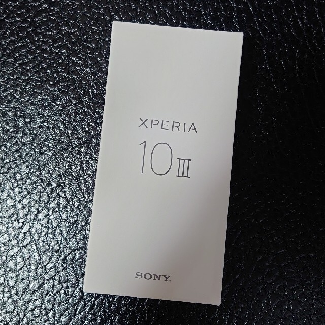 Xperia10 iii ブルー 128GB SIMロック解除済み新品