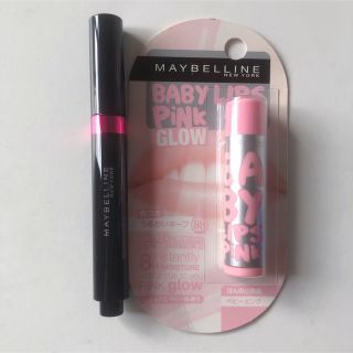 メイベリン(MAYBELLINE)のメイベリン　シャインコンパルジョン　ラッカーペン リップクリーム ピンクグロウ(口紅)