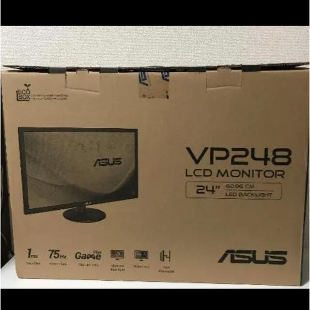 ASUS ゲーミングモニター24インチ　75hz