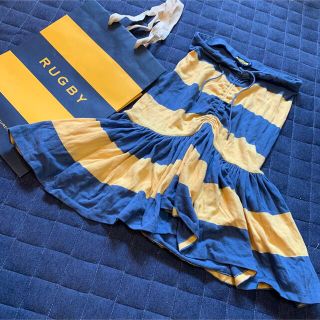 ポロラグビー(POLO RUGBY)のRALPH LAUREN RUGBY ボーダースカート、ワンピース(ミニワンピース)