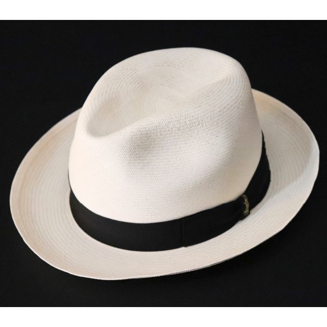 Borsalino(ボルサリーノ)の89,100円新品【ボルサリーノ 】最高級ファイン パナマハット 白 61 メンズの帽子(ハット)の商品写真