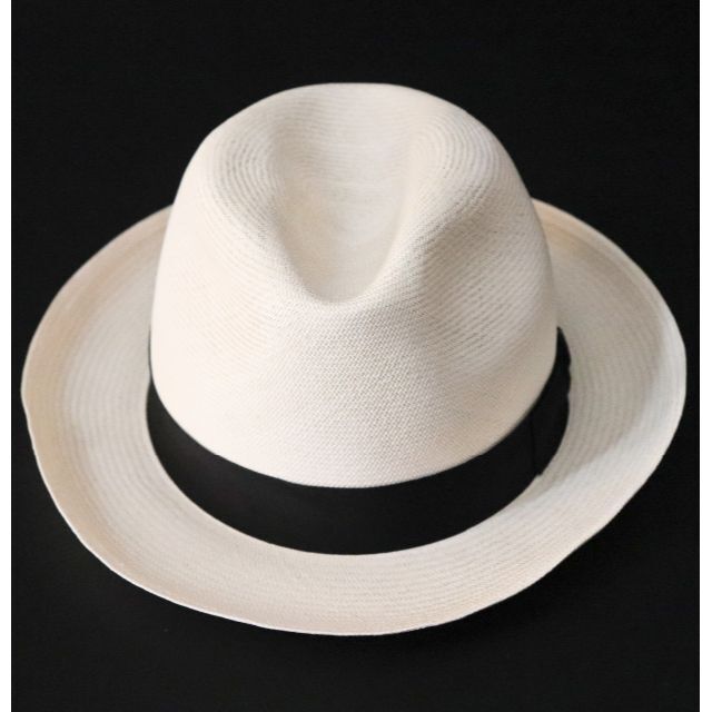 Borsalino(ボルサリーノ)の89,100円新品【ボルサリーノ 】最高級ファイン パナマハット 白 61 メンズの帽子(ハット)の商品写真