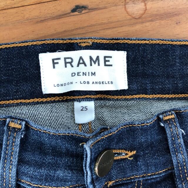 DEUXIEME CLASSE(ドゥーズィエムクラス)のFRAME DENIM スキニーデニム ジーンズ レディースのパンツ(デニム/ジーンズ)の商品写真