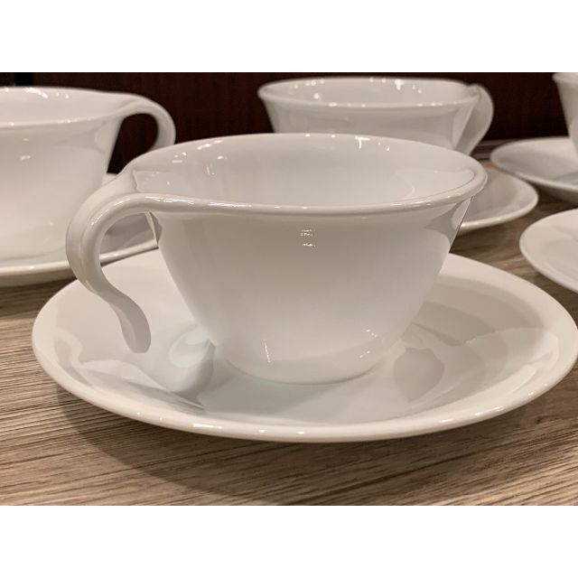 コレール　CORELLE　カップ＆ソーサー　ホワイト　5客セット