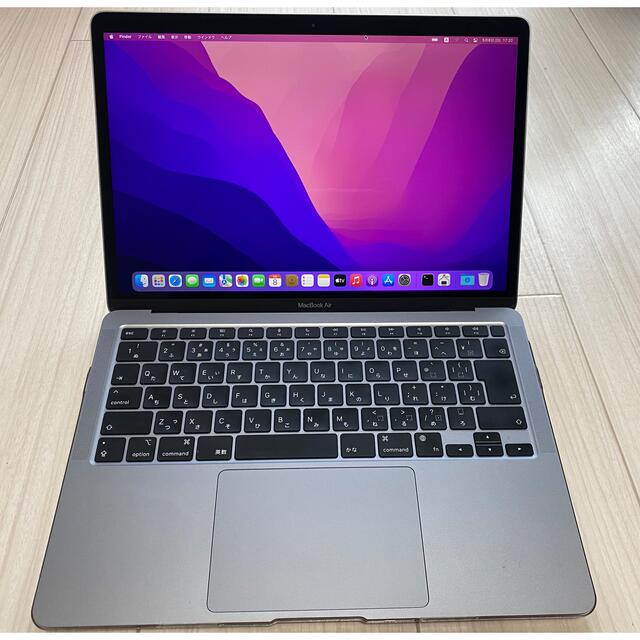 MacBook Air 2020 Ｍ1/メモリ16GB /512GB SSD