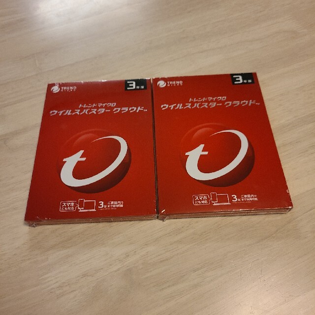 TREND MICRO ウイルスバスタークラウド 3Y PKG (2020ハツハ スマホ/家電/カメラのPC/タブレット(その他)の商品写真