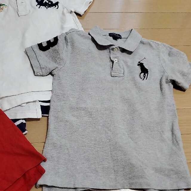 Ralph Lauren(ラルフローレン)のラルフローレン ポロシャツ　双子6枚セット【6T　120】 キッズ/ベビー/マタニティのキッズ服男の子用(90cm~)(Tシャツ/カットソー)の商品写真