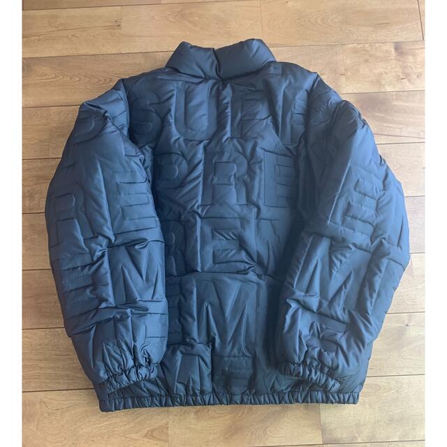 Supreme bonded logo puffy jacket M 1