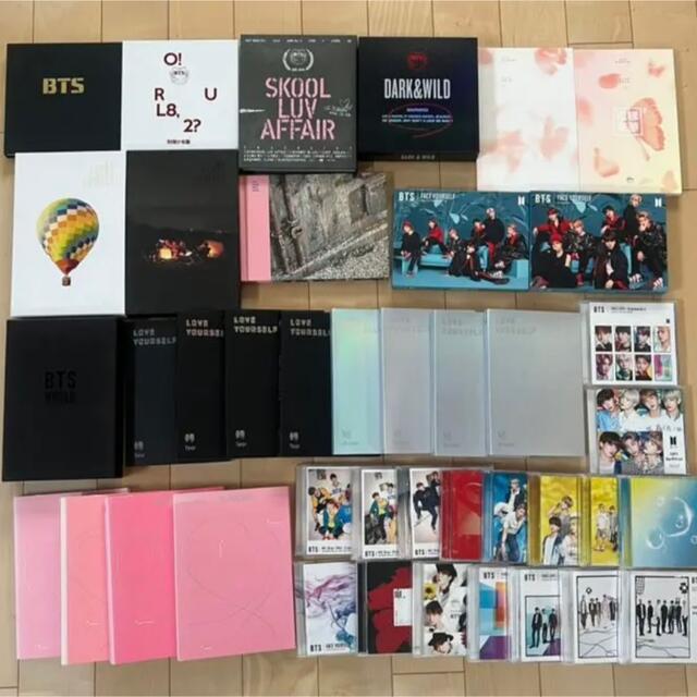 BTS bts アルバム シーグリ サマパケ ペンライト トレカ セット BTS bts アルバム シーグリ サマパケ ペンライト トレカ セット