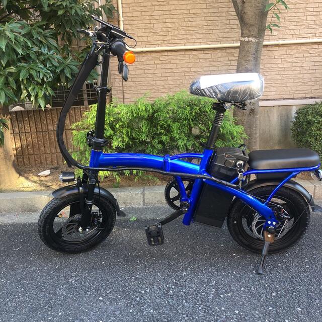 新品　めちゃ早い　リミッターカット　フル電動自転車モペットアクセル付き　公道走行