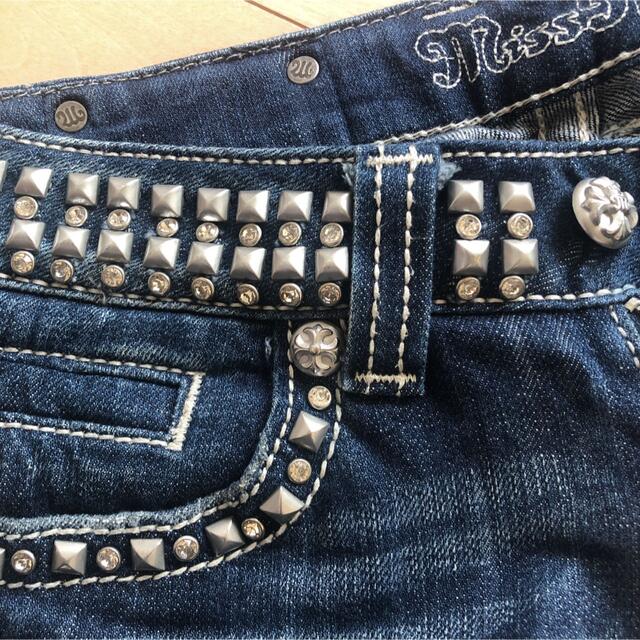 miss me ミスミー スタッズデザインデニムパンツの通販 by ぷぅ's shop ...